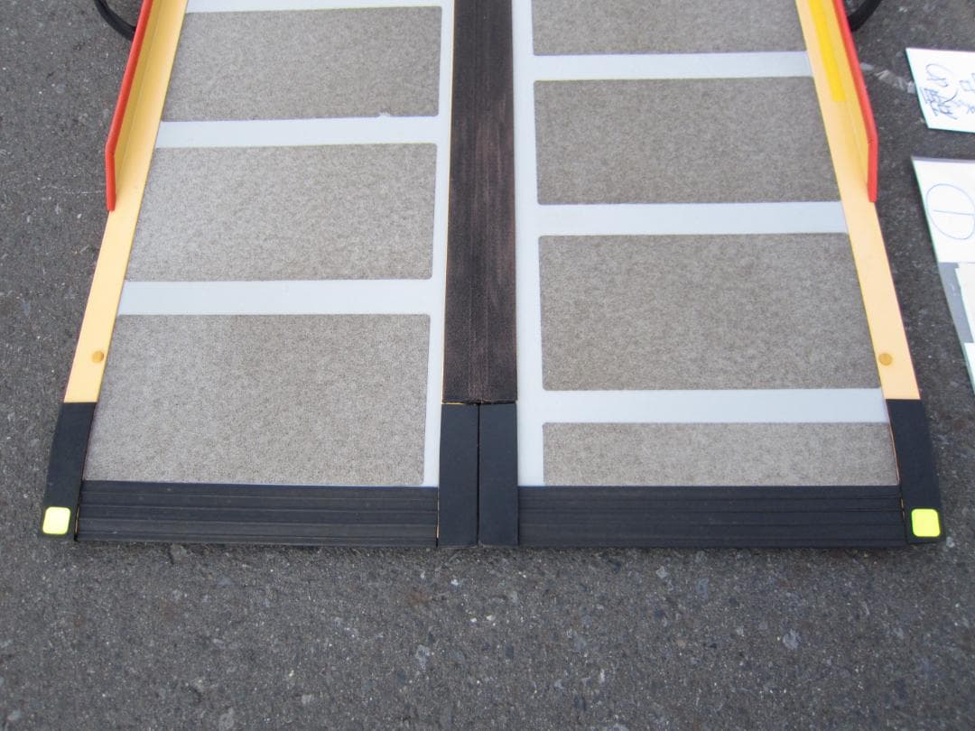 ①硬め美品 ケアスロープ 1.2m 120cm 高圧洗浄済 定価11万 送料込