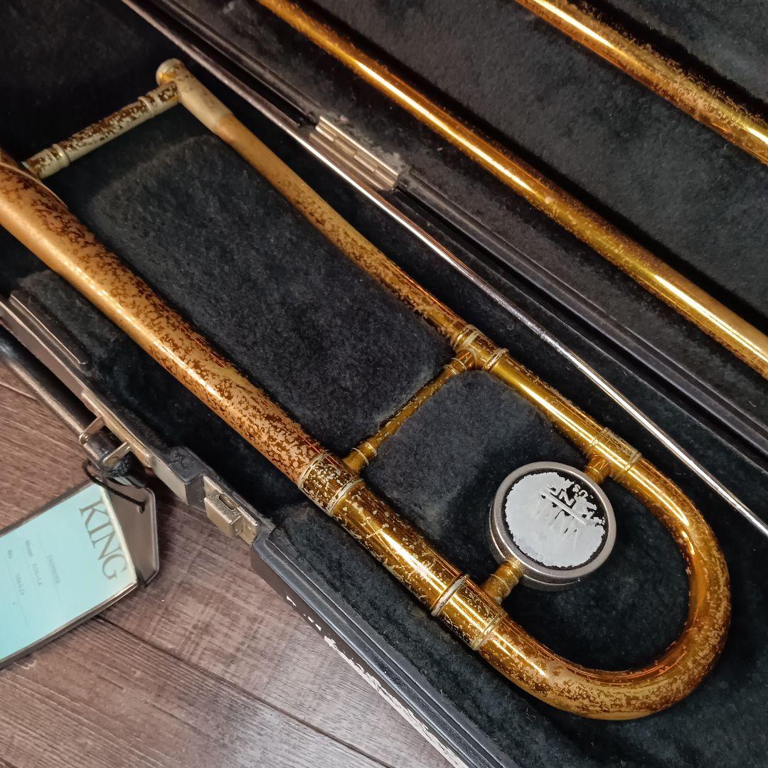 現状品 KING キング 606-LAトロンボーン 純正 ハードケース - メルカリ