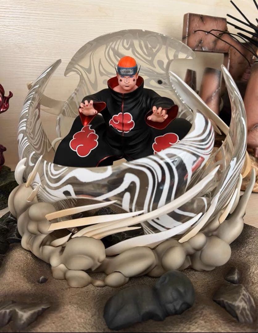 NARUTO ナルト ながと 暁 餓鬼道 ガレージキット ガレキ スタチュー①