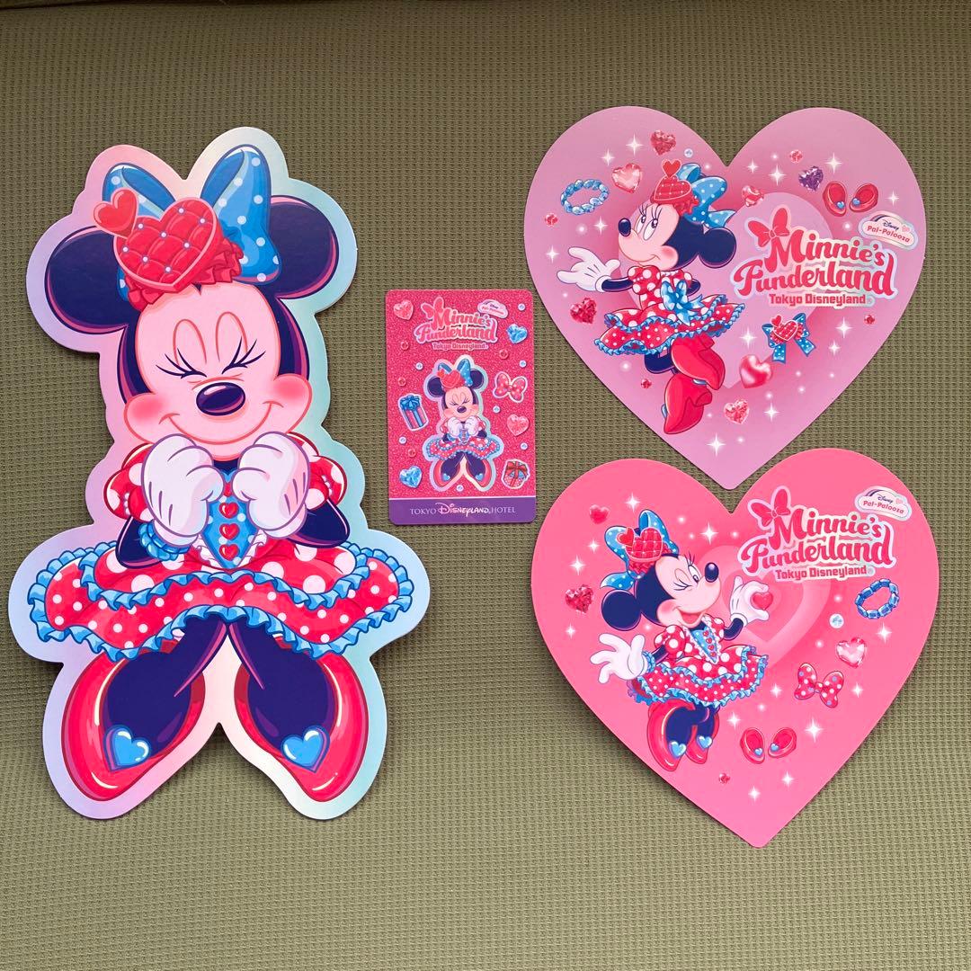 ミニーマウス スペシャルルーム ルームキー ポストカード パルパル