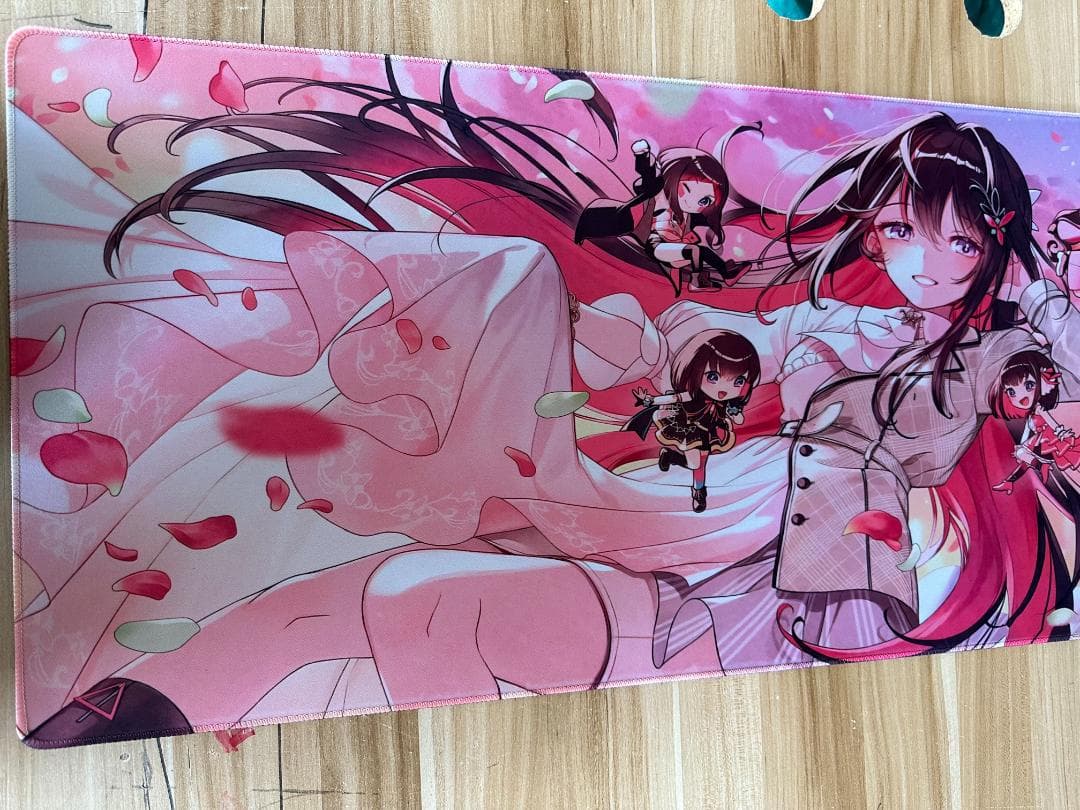 ホロライブ AZKi プレイマット デスクマット ラバーマット マウス