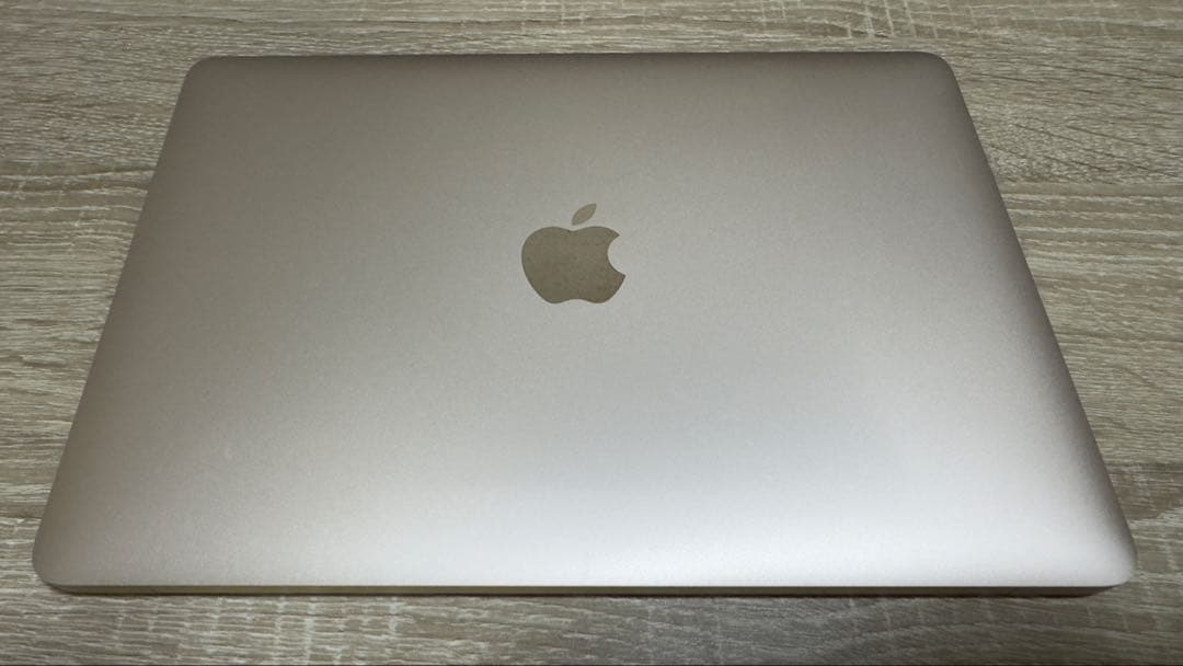 Apple MacBook 12インチ ゴールド（intel core m3）