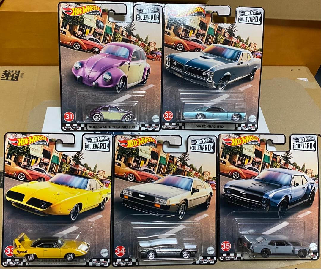 新品未開封　ホットウィール　ブールバードGJT68-986G ５個セット②