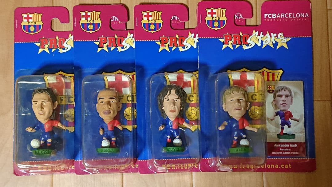 コリンシアン バルセロナ プロデュース オフィシャル ４体