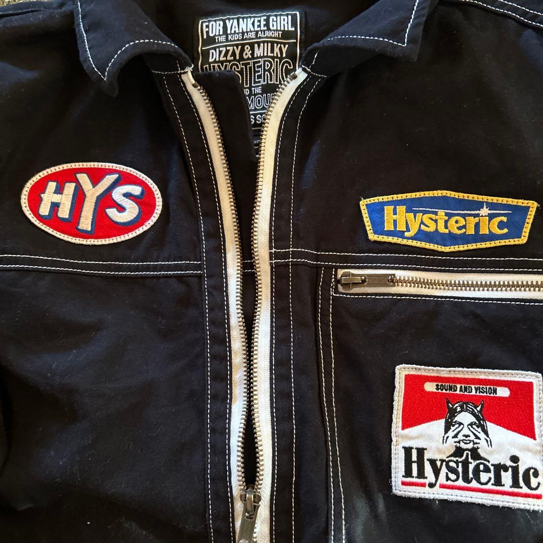 ヒステリックグラマーワッペンデザイン ジャンプスーツM - メルカリ