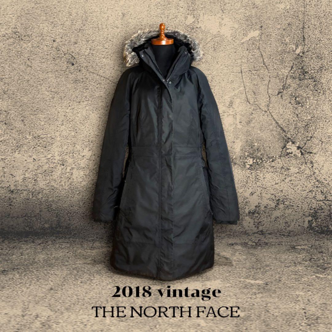 ノースフェイス ダウンコート 550FIL DRYVENT ロング丈 ファー付