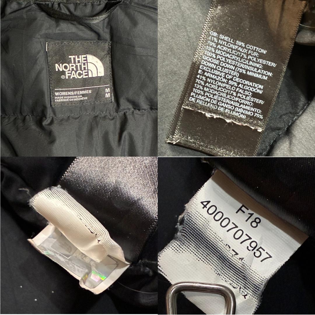 ノースフェイス ダウンコート 550FIL DRYVENT ロング丈 ファー付