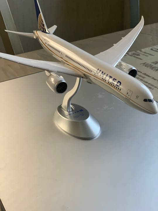 ユナイテッド航空 ボーイング787-9 飛行機 模型 1/200 - メルカリ