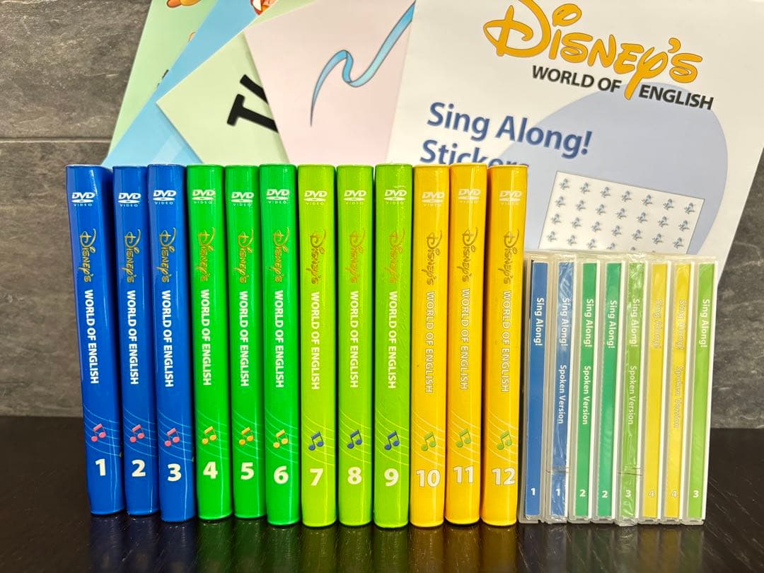 2017年購入！シングアロングセット ディズニー英語システム 新子役 DWE