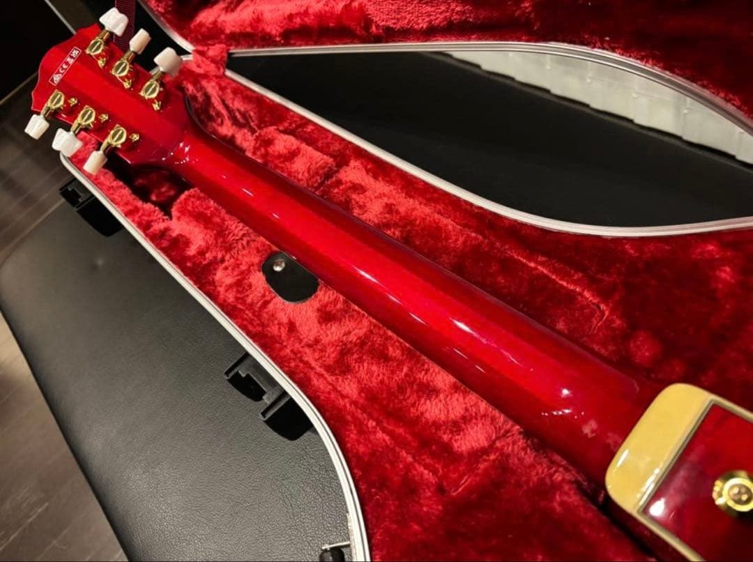 祝) (正月価格)イバニーズ セミアコ AS113 ビグズビートレモロ - メルカリ