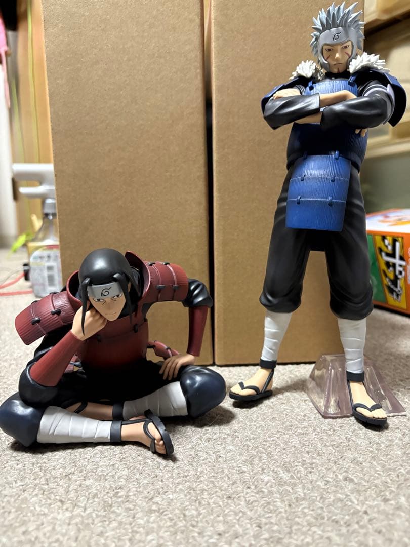 一番くじ NARUTO 繋がる思い A賞 千手柱間 B賞 千手扉間 - メルカリ