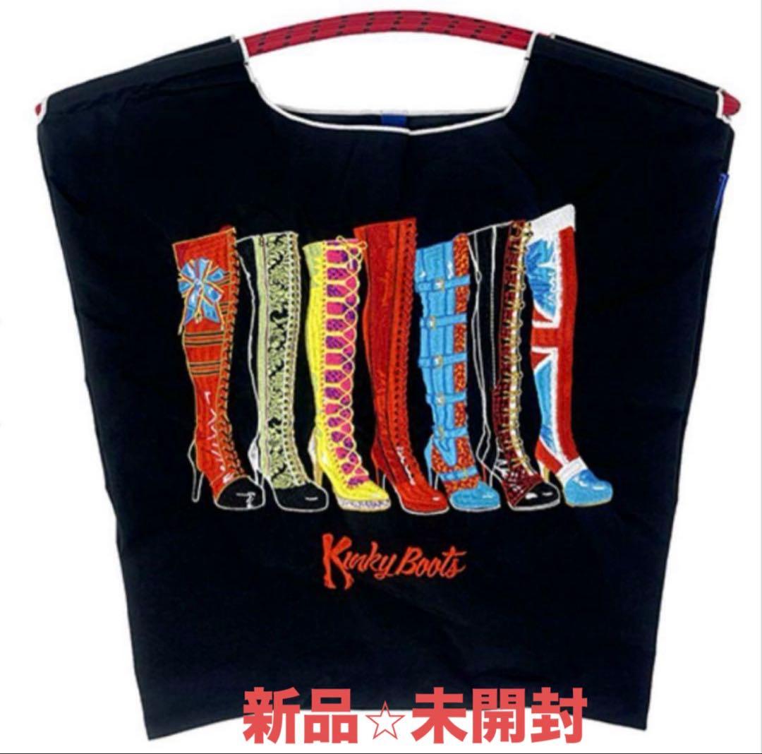 【新品⭐︎未開封】キンキーブーツBall&Chain コラボトートM ブラック