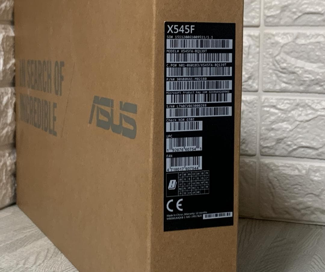 ASUS 第10世代 Core i7 NVMe搭載 15.6型 高性能