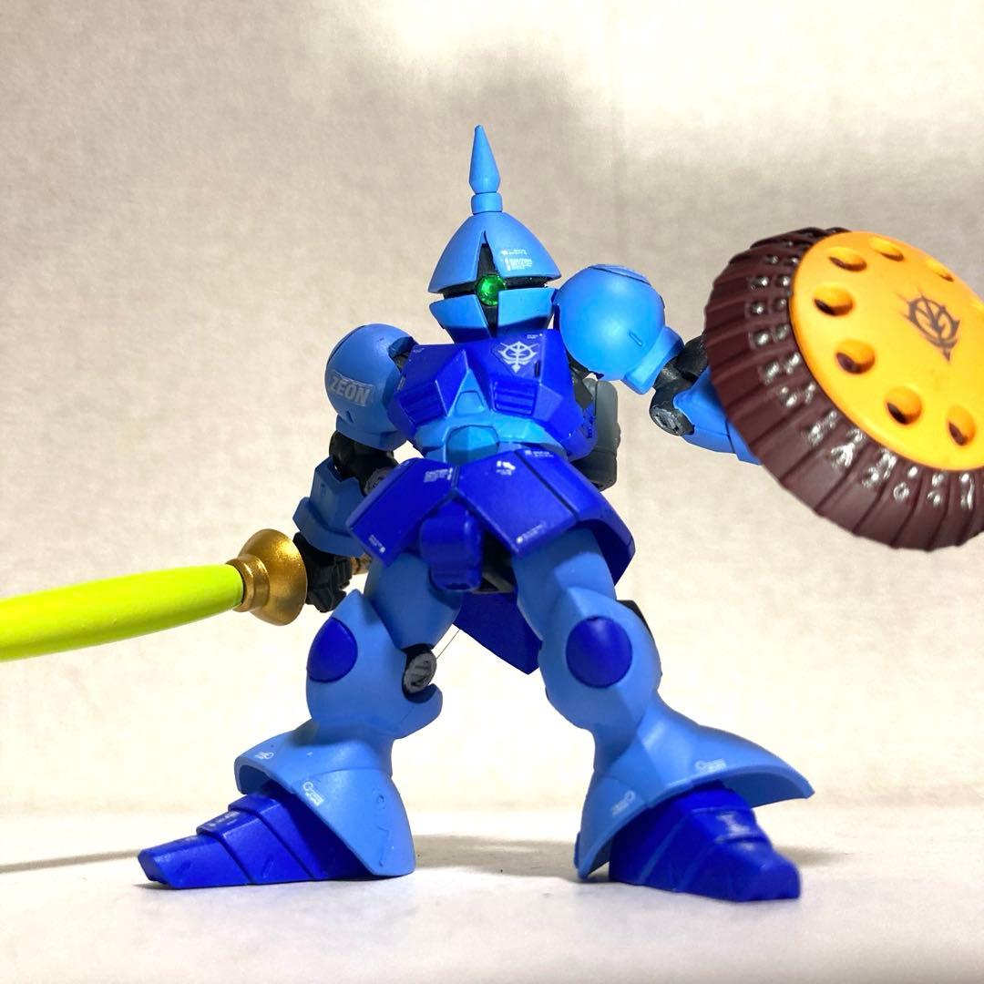 ガンダム モビルスーツアンサンブル ギャン リペイント 完成品 マクベ ガンプラ