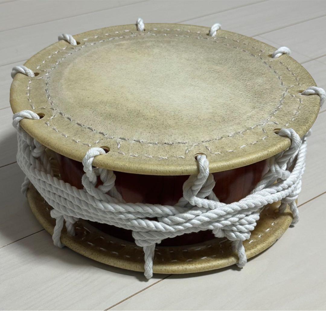 和楽器　締太鼓35cm（ひも締め）