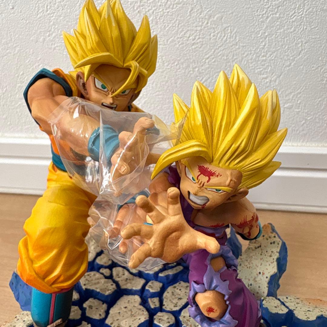 ドラゴンボールZ 親子かめはめ波 フィギュア プルーヴィー - メルカリ