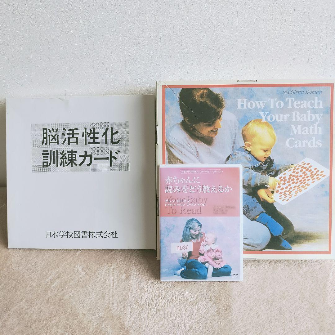 グレン・ドーマン博士 家庭保育園 ドッツカード 脳活性化訓練カード 知育