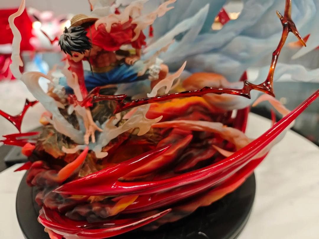 ワンピース ルフィ ギア5 ニカ ガレージキット フィギュア 塗装済み