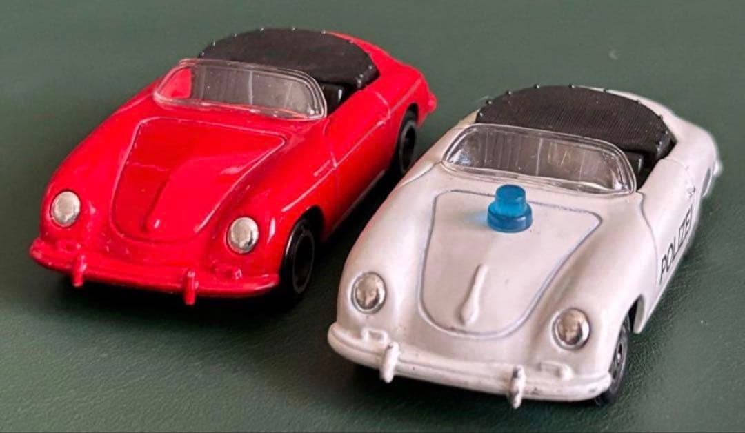 トミカ ポルシェ 356 スピードスター 2台セット ミニカーショップ ケンボックス トミカ特注（日本製）ポルシェ356