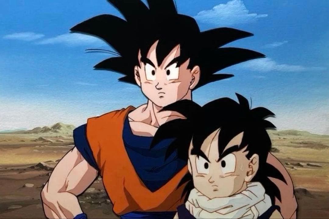 r*m様 ドラゴンボールZ 大判セル画 悟空と悟飯