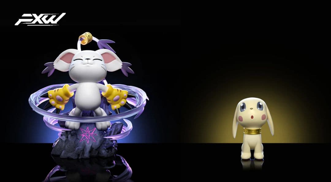 FXW テイルモン プロットモン フィギュア