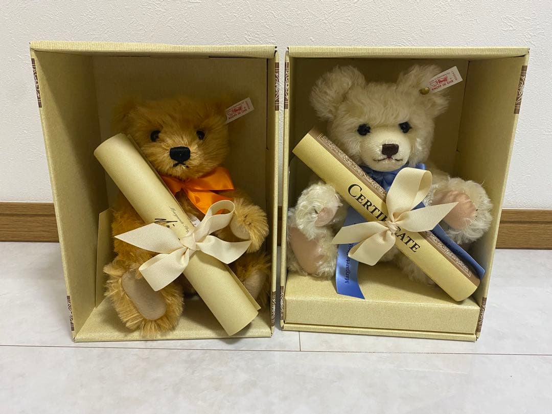 シュタイフ シュガー ジャパン テディベア 2個セット 25 26 テディベア ソフトルカ | ドイツ最高級テディベアのシュタイフ日本公式