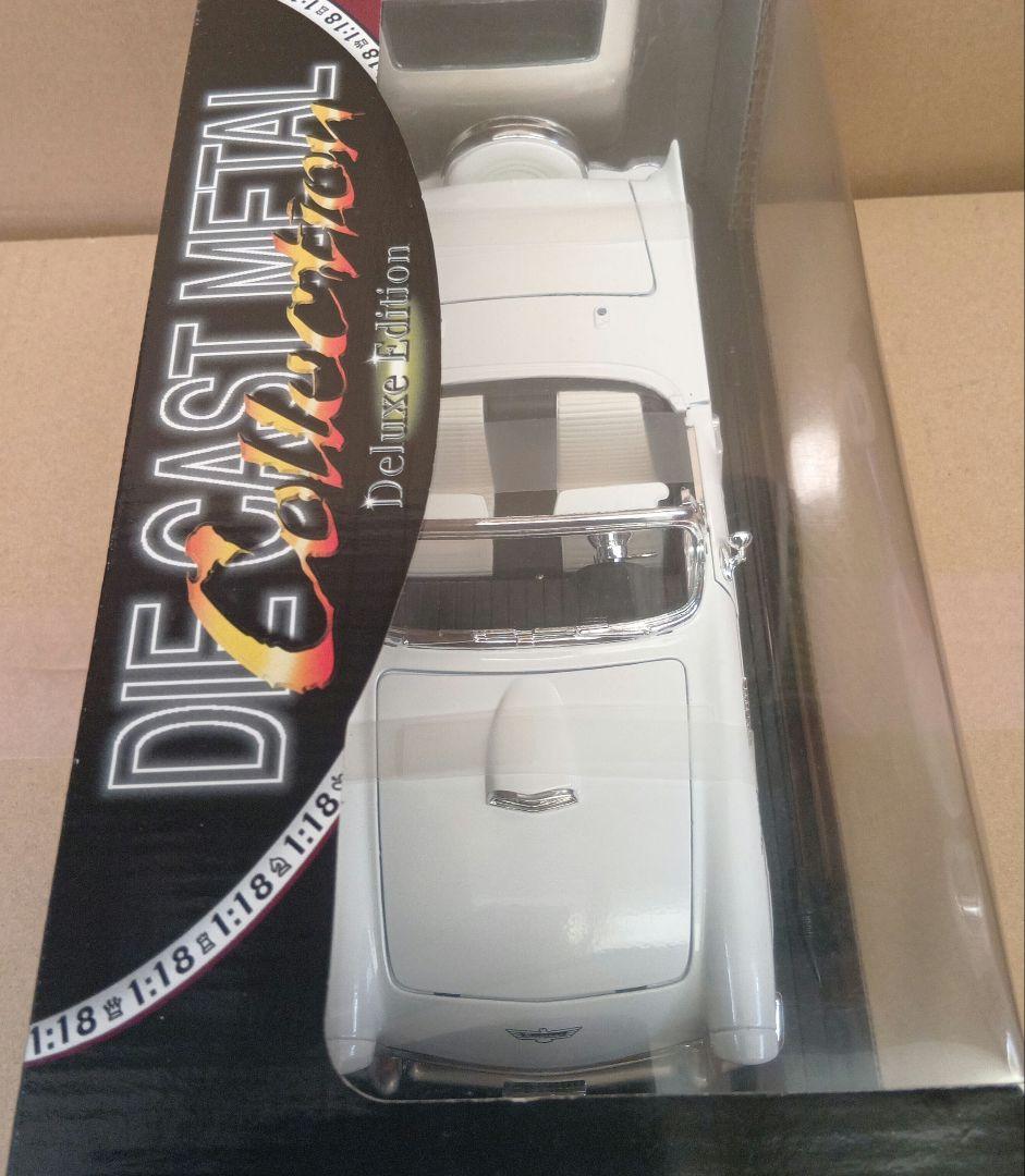 希少】ヤトミン 1/18 フォード サンダーバード 1957 白 ミニカー