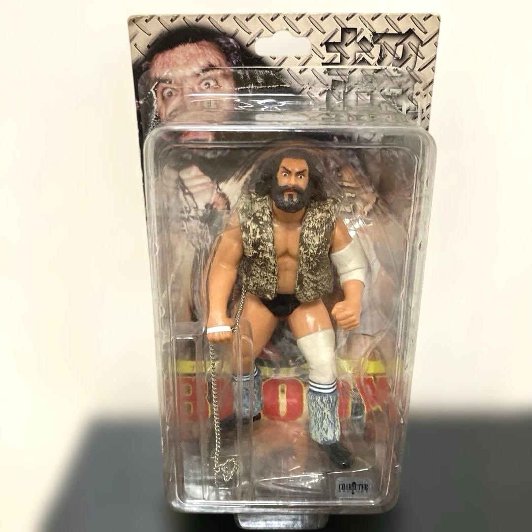 プロレスラーフィギュア　　ブルーザー・ブロディ ブルーザー・ブロディ ソフビ プロレスシリーズ2 フィギュア – Junk