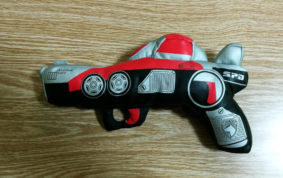 特捜戦隊デカレンジャー ハイブリッドマグナム ぬいぐるみ 当時品 レア