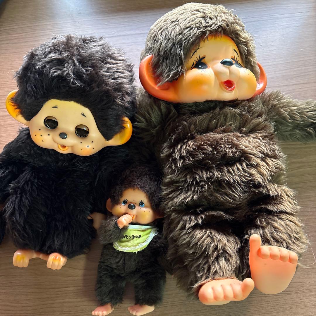 モンチッチ　レトロ　3体セット