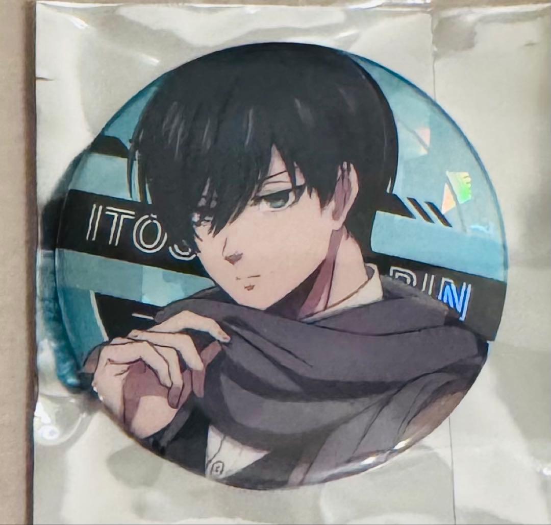 ブルーロック×ROUND1 トホログラム缶バッジvol. 2 私服ver 糸師凛