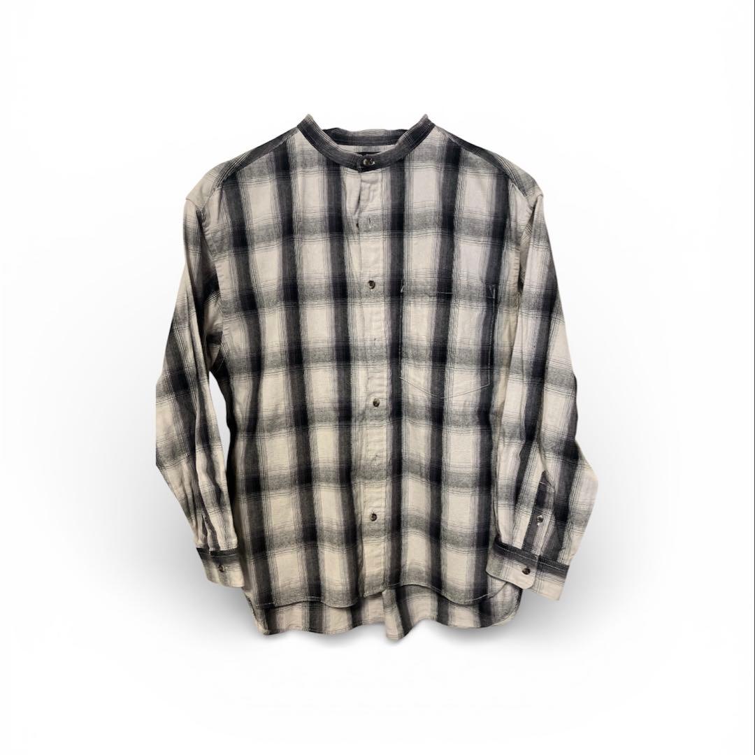 niko and 長袖チェックシャツ ブラックホワイト - メルカリ