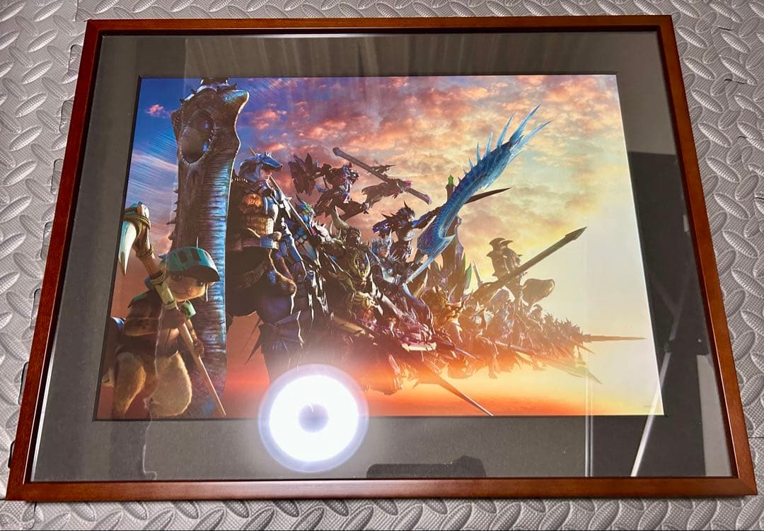 カプコン公式 「モンスターハンター」シリーズ20周年記念 額装アート