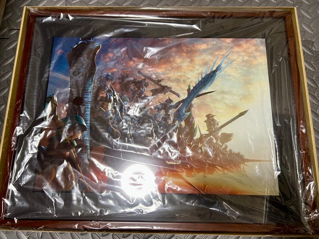 カプコン公式 「モンスターハンター」シリーズ20周年記念 額装アート