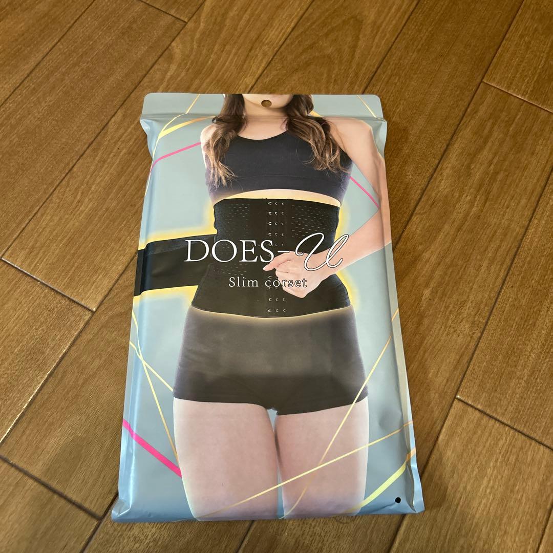DOES U Slim corset Mサイズ - メルカリ