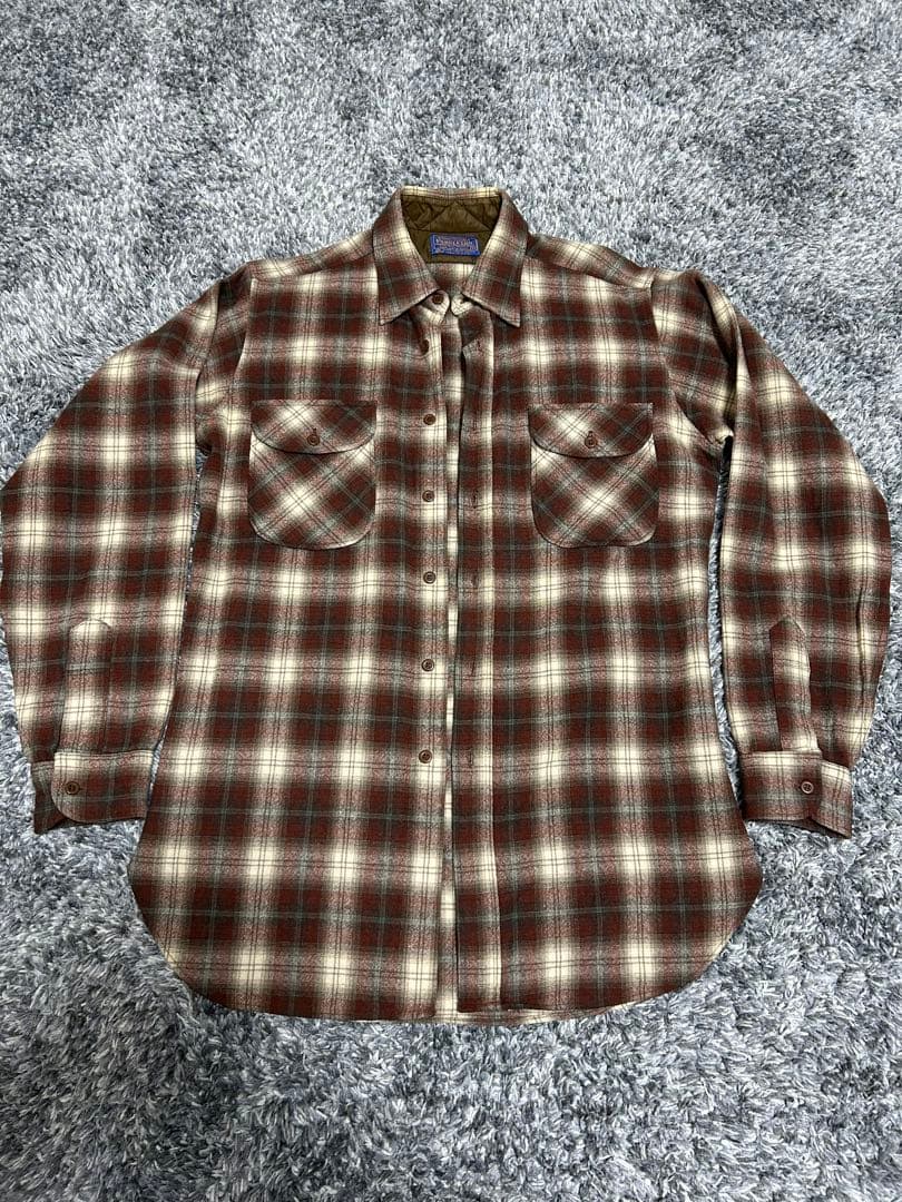 f*a様 【美品オークション】Pendleton 70s ペンドルM オンブレ