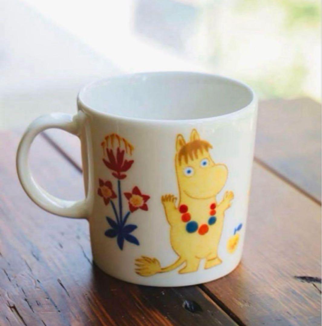 MOOMIN ARABIA X BEAMS JAPAN ハンドペイント　マグ