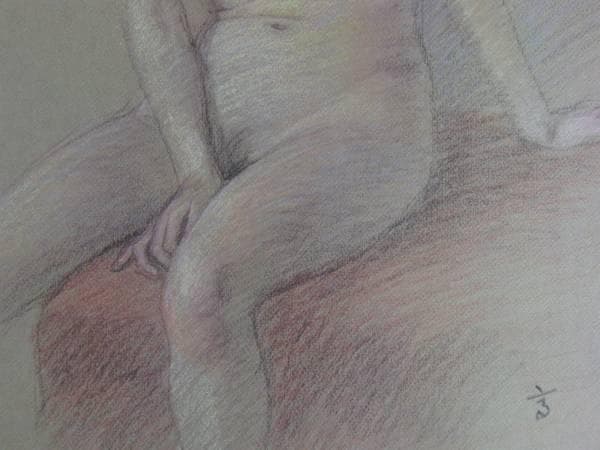 高塚省吾、裸婦、希少限定大判額装用画集より、新品額装付、美品