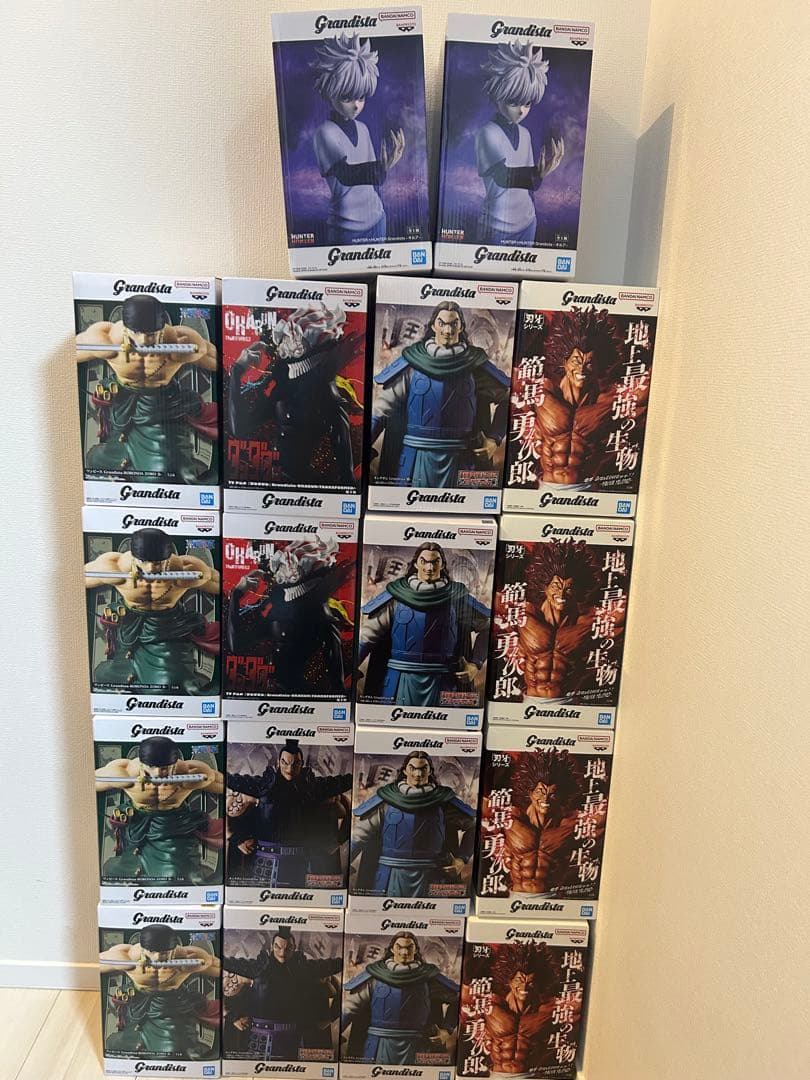 プライズフィギュア　18個まとめ売り　グランディスタシリーズ