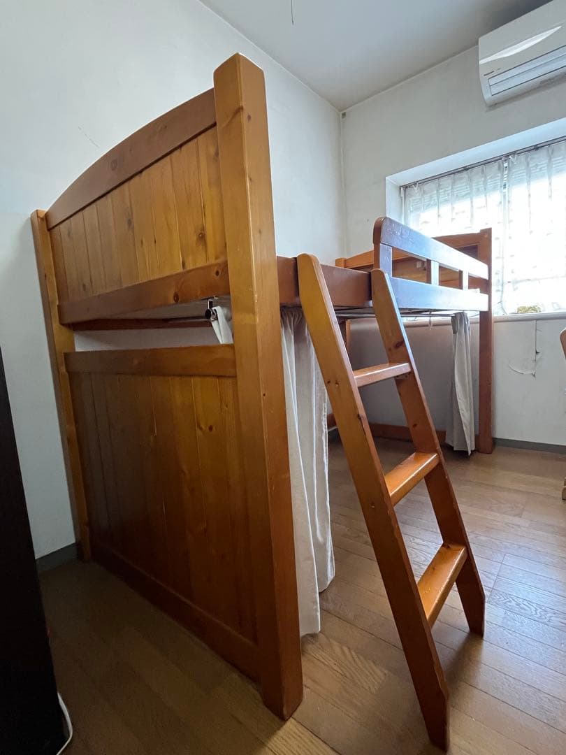 【引き取り限定】木製パイン材宮付ロフトタイプベッド 楽天市場】☆[半額品] +3/4 20:00〜 5%OFFクーポン配布[4h限定] ハイ