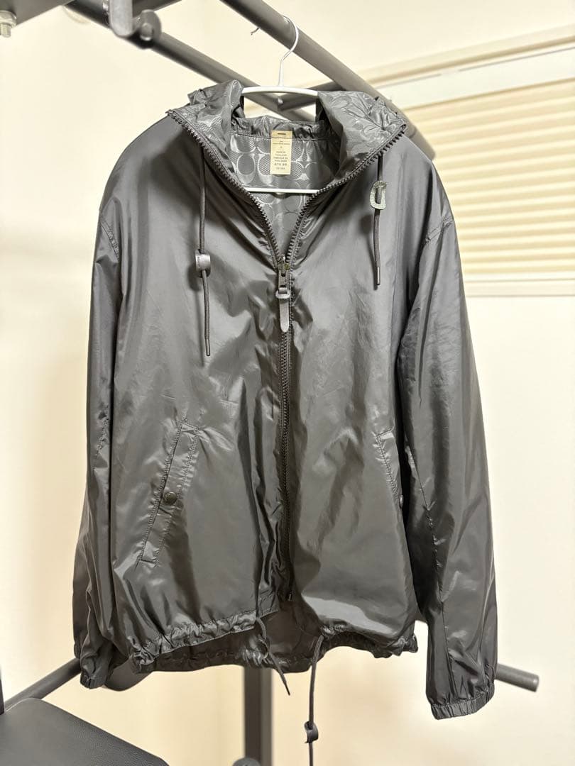 N*8様 coach ジャケット　パーカー　ウィンドパーカー コーチジャケット メンズ ウィンドブレーカー マウンテンパーカー 春