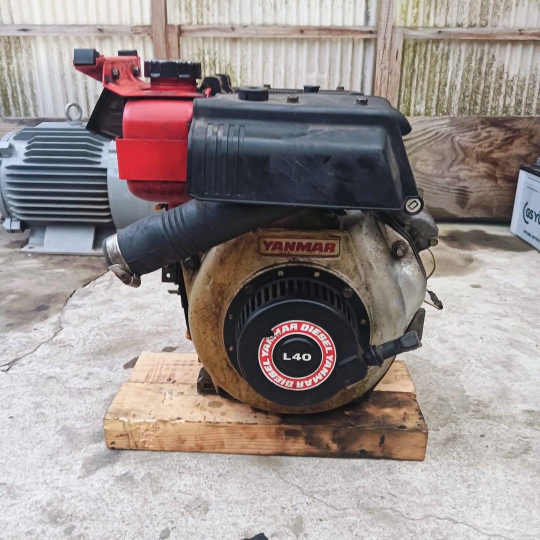 YANMAR L40 ディーゼルエンジン Yahoo!オークション - YANMAR ヤンマー ディーゼルエンジン L40SS 4.2P