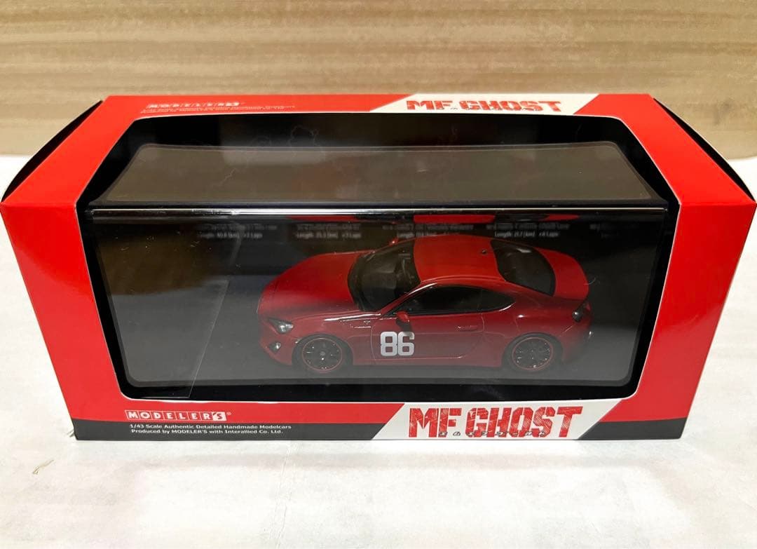 モデラーズ 1/43 MFゴースト Toyota 86 GT MFG 開幕戦 - メルカリ