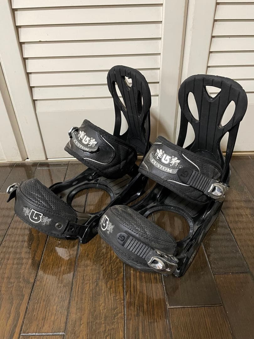 Burton Custom ビンディング ブラック Mサイズ
