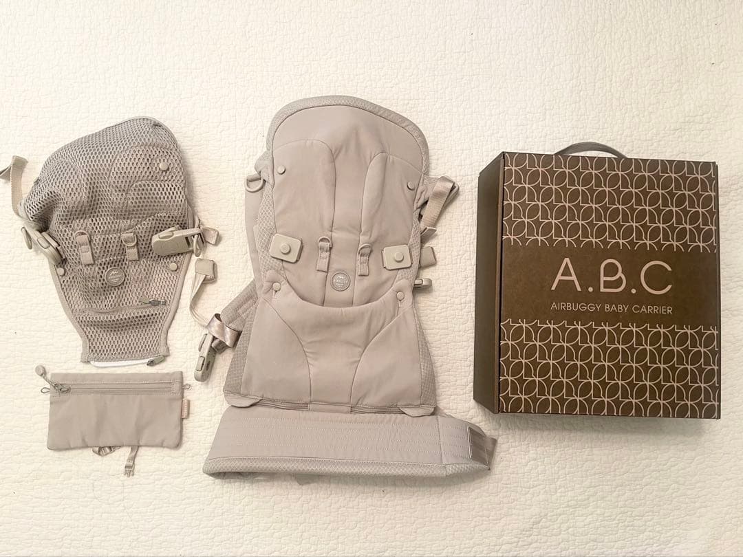 エアバギー・ベビーキャリア ベーシックプラス　メッシュカバー付き