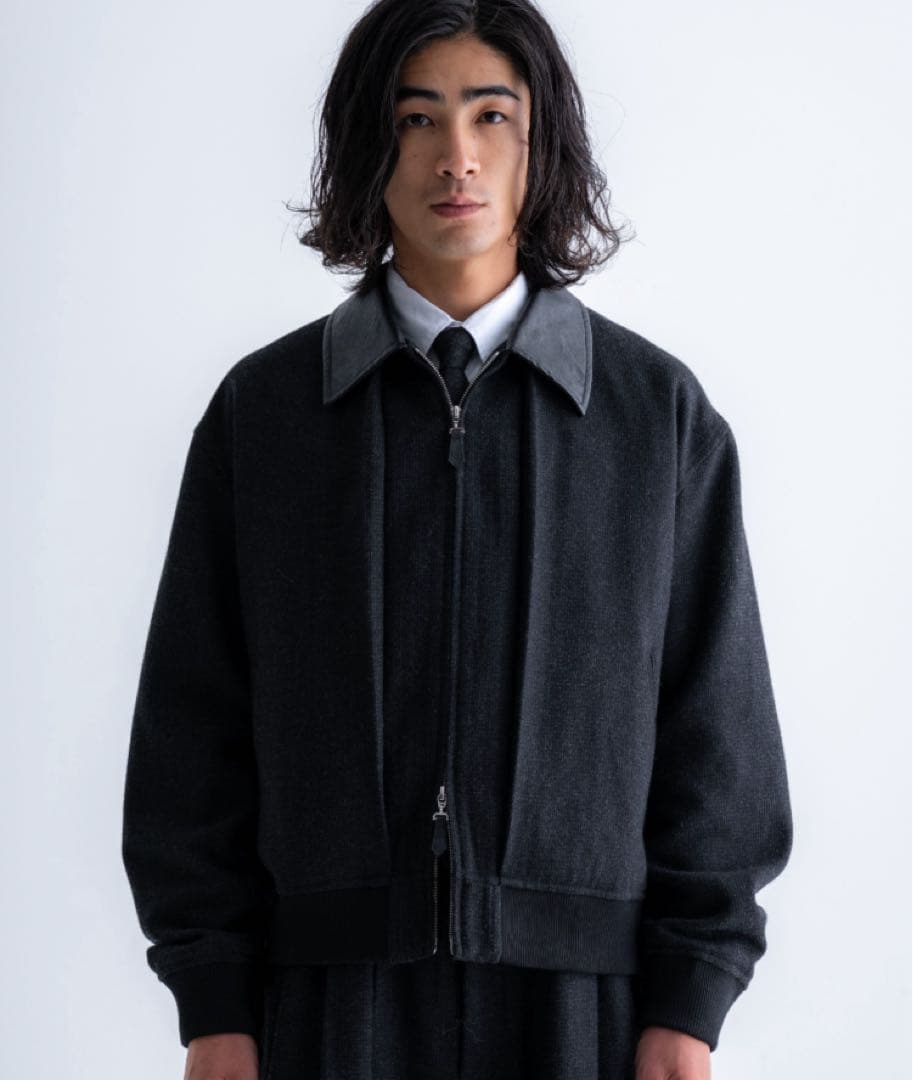 【SINSS】　ツイードショートブルゾン　S