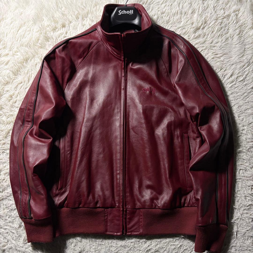 楽天市場】schott ラムレザー トラックジャケットの通販 希少カラー