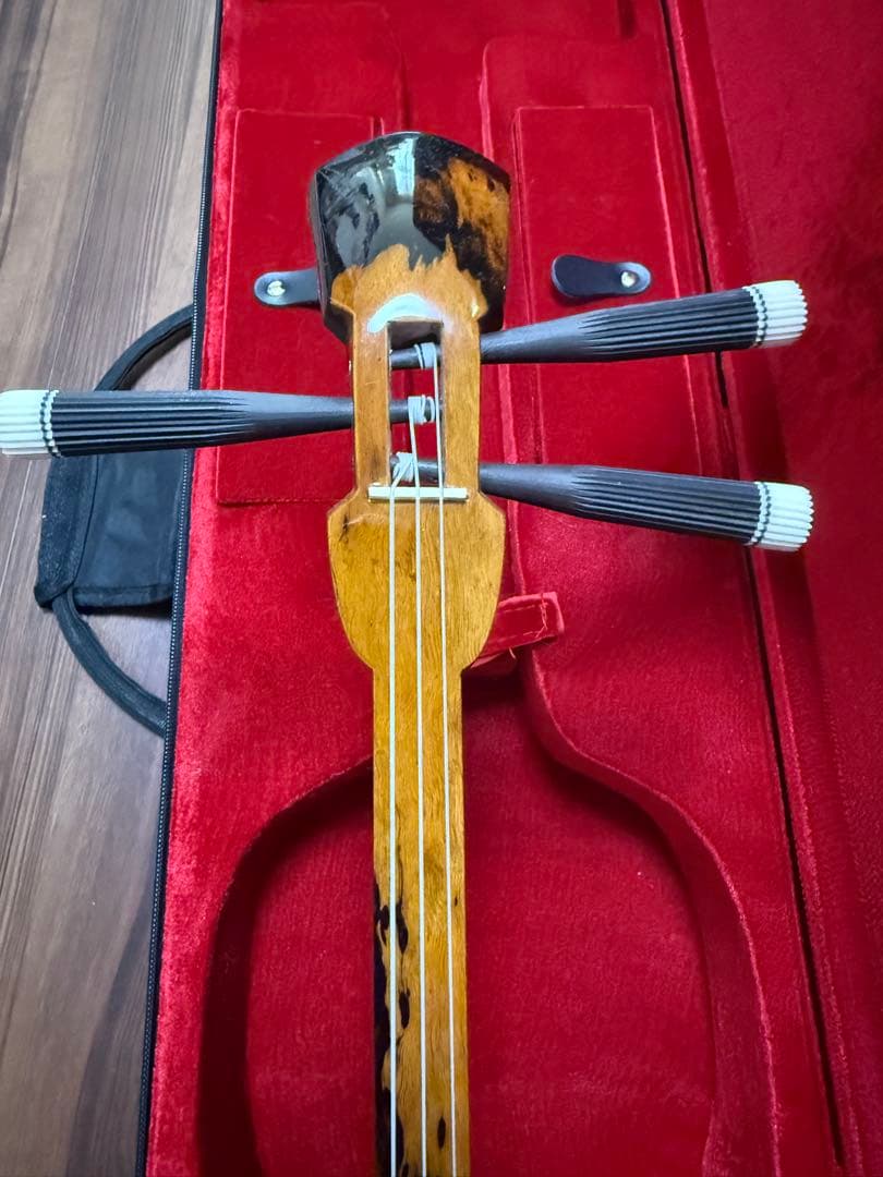 沖縄県産(国頭村)島黒木　沖縄　三線　和楽器