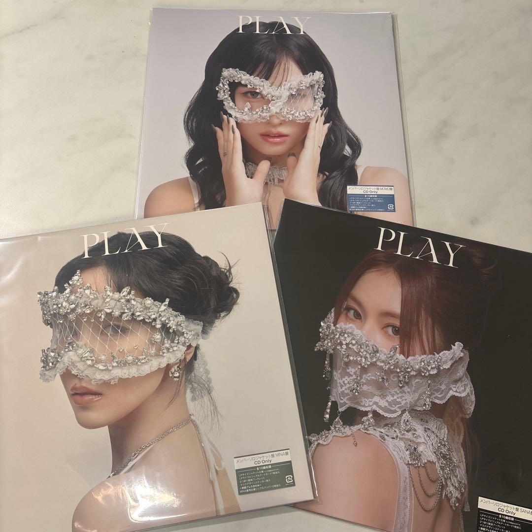 MISAMO PLAY ミナ盤 サナ盤 モモ盤 セット ソロ盤 TWICE - メルカリ