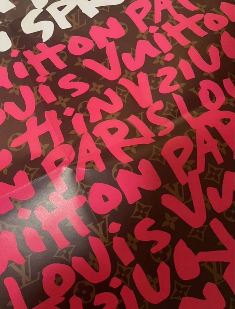 確実正規非売品 ルイヴィトン スティーブン スプラウス グラフィティー